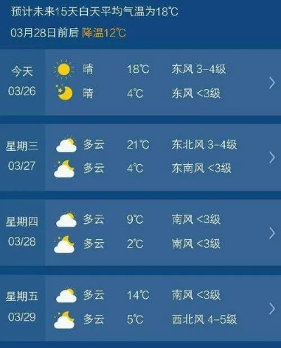 聊城天气预报15天查，掌握天气变化，从容安排生活